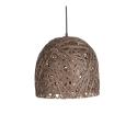 Závesná lampa Leitmotiv Nest cone medium dark brown, 30cm