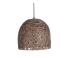 Závesná lampa Leitmotiv Nest cone medium dark brown, 30cm