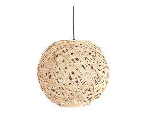 Závesná lampa Leitmotiv Nest round medium natural, 30cm