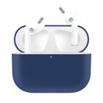 Silikónové puzdro Solid case tmavomodré – Apple AirPods Pro