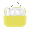 Silikónové puzdro Solid case žlté – Apple AirPods Pro
