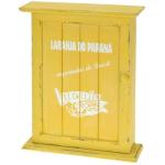 Nostalgická skrinka na kľúče, žltá, Brasil