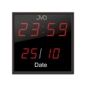 Digitálne nástenné hodiny JVD DH41, 28cm