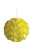 Plastový luster Senti W-3022 žltá
