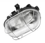 Vonkajšie svietidlo GTV Sanguesa OS-KAM060-10 oceľová mriežka čierna