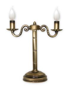 Stolná lampička Lemir O1008/L2 PRIMA patina