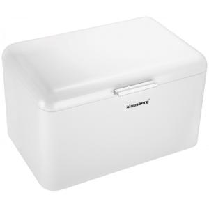 Chlebník Klausberg kovový, KB-7090, biely