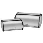 Chlebník Klausberg 7095, nerezový, sada 2ks, lesklé