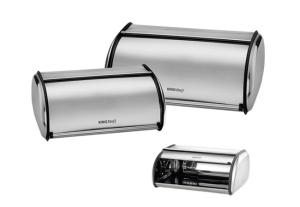 Nerezový Chlebník 2ks, Kinghoff 3201, lesklý