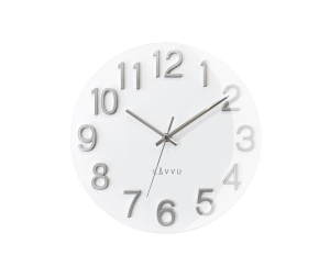 Nástenné hodiny Lavvu LCT1061 NORD White, 30cm