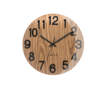 Nástenné hodiny Lavvu LCT1060 NORD Black Oak, 30cm