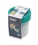 Snack Pot JOSEPH JOSEPH GoEat ™, 100/240 ml, modrozelený