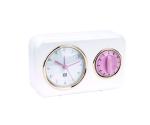 Kuchynské hodiny s časovačom Present Time Nostalgia, PT2970WH, 17cm