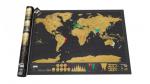 Stieracia mapa sveta Deluxe 83x60cm, GM4010
