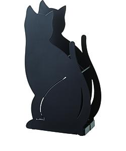 Stojan na dáždniky Yamazaki Cat, čierny