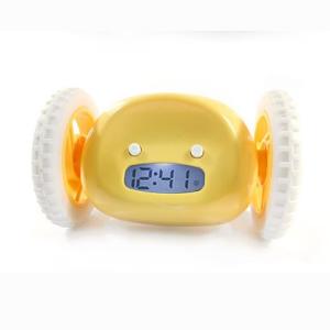 Clocky, utekajúci budík - žltý