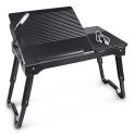 Stolík na notebook čierny, Led RD7196