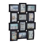 Fotogaléria na 12 fotiek, čierna 61cm, rd1997