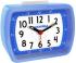 Modrý detský budík CLOCKODILE WAKE UP! BELL CAT2010