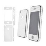 iCoverCarbon iPhone 4/4S - biela