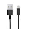 OEM USB dátový kábel Apple Lightning iPhone, iPad čierny