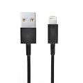 OEM USB dátový kábel Apple Lightning iPhone, iPad čierny