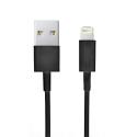 OEM USB dátový kábel Apple Lightning iPhone, iPad čierny