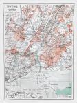 Obraz na plátne 75x100 Mapa New York, c885
