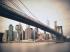 Obraz na plátne 75x100 Brooklyn Bridge, c890