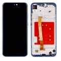 LCD displej + dotyková plocha pre Huawei P20 Lite, modrý s rámom