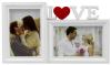 Multirám LOVE pre 2ks foto 10x15cm, 016WRH