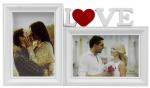 Multirám LOVE pre 2ks foto 10x15cm, 016WRH