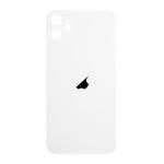 Apple iPhone 11 - Zadné sklo housingu - biele