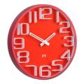 Dizajnové nástenné hodiny Future Time FT8010RD Numbers 30cm
