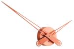 Dizajnové nástenné hodiny Future Time FT9650CO Hands copper 60cm