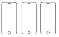 3PACK - Hydrogel - 3x ochranná fólia - iPhone 6/6S