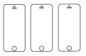 3PACK - Hydrogel - 3x ochranná fólia - iPhone 5/5C/5S/SE