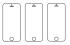 3PACK - Hydrogel - 3x ochranná fólia - iPhone 5/5C/5S/SE