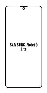 Hydrogel - matná ochranná fólia - Samsung Galaxy Note 10 Lite