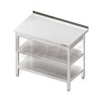 Pracovný stôl s dvoma policami  700x700x850mm