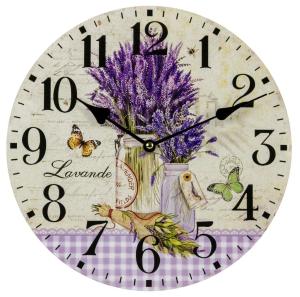Nástenné hodiny Levanduľa, Fal4045, 30cm