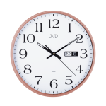 Nástenné hodiny JVD sweep HP671.5 Rosé 36cm