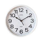 Nástenné hodiny JVD HP683,6 biele, sweep, 26cm