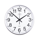 Nástenné hodiny JVD HP684.1 strieborné, sweep, 31cm