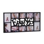 Fotorám Friends na 10 fotiek rd1862, čierny, 72x36cm