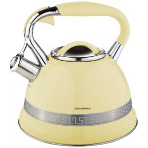 Čajník KLAUSBERG 7246 2,7L, krémová
