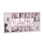 Fotorám Friends na 10 fotiek rd1862, ružový, 72x36cm