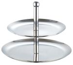 Dvojposchodový podnos na ovocie KINGHoff 4618