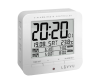 Digitálny budík riadený rádiovým signálom LAVVU LAR0010 White cube