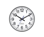 Nástenné hodiny Lavvu LCR 2011 FACTORY Metallic grey riadené rádiovým signálom, 30cm